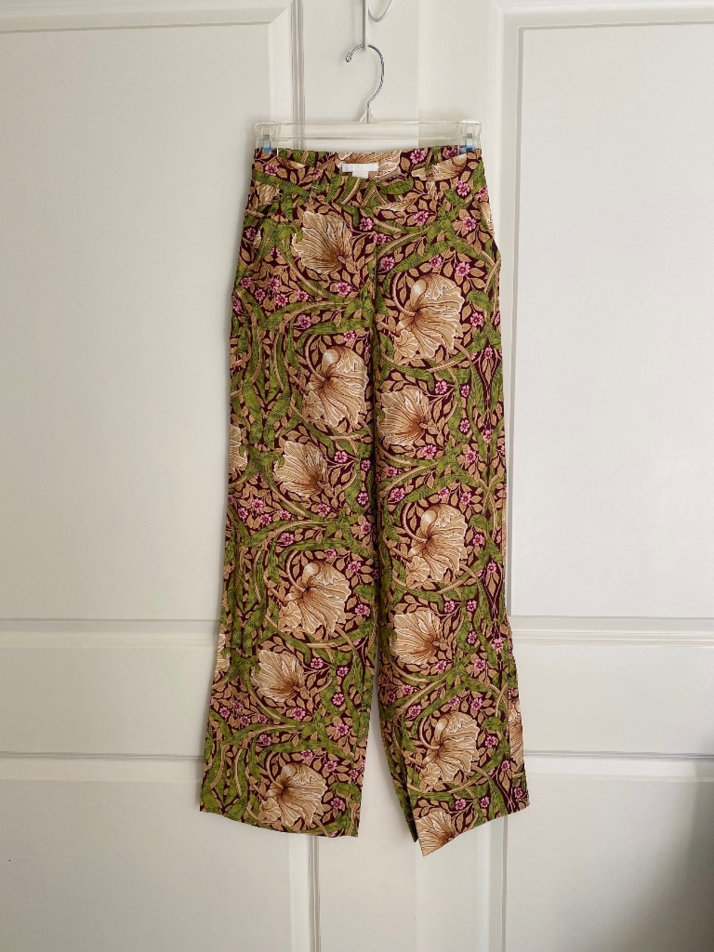 H&M Morris & Co floral pants NWOT